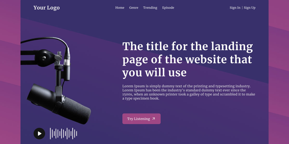 10. Landing Pages